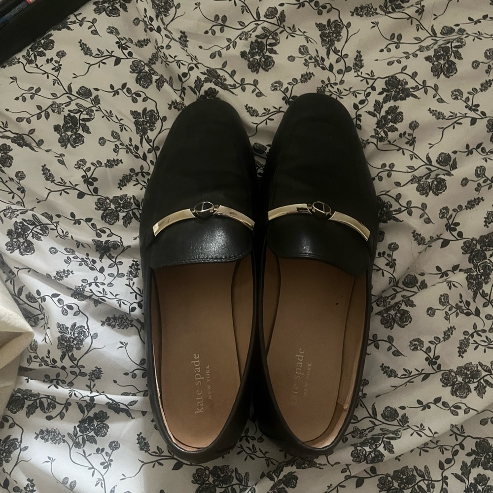 Kate spade leather loafers 9.5
